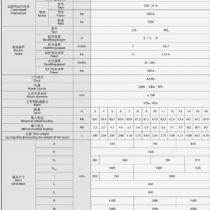 LX型电动单梁悬挂起重机